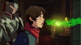 Viren steals Callum's voice[35]