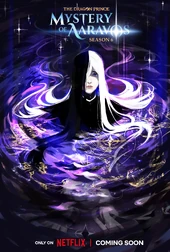 Aaravos on the "Book Six: Stars" announcement poster