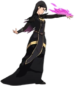 Claudia as she appears in The Dragon Prince: Battlecharged media[40]