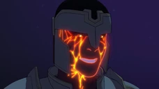 One of Viren's mutated soldiers smiling evilly
