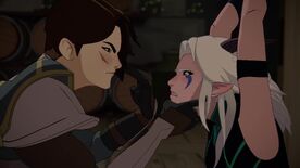 Amaya Glares at Rayla