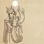 Lujanne cradling a baby Phoe-Phoe[11]