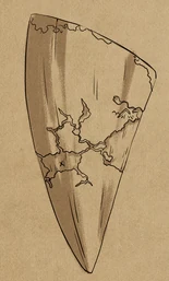 Rex Igneous's map marking an X at the Sea of the Castout[36]