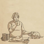 Barius sneaking Bait some jelly tarts[3]