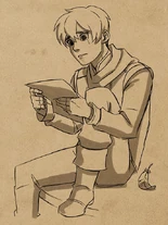 Callum reading Rayla's letter[28]