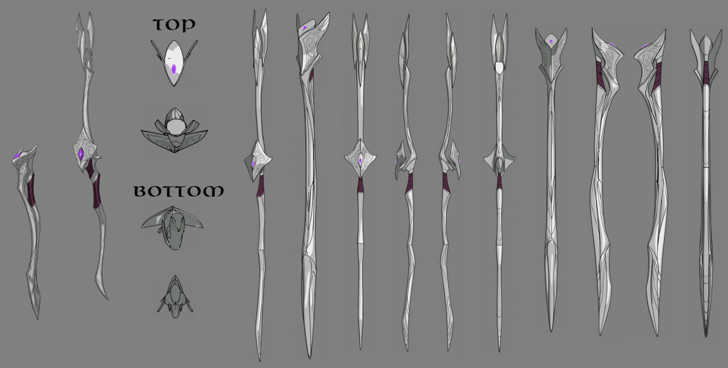 dark magic staff