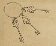 The keys to Finnegrin's office[42]