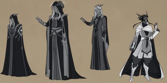 Concept art of Aaravos in The Art of The Dragon Prince[4]