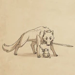 Ava and Bait with swords[3]