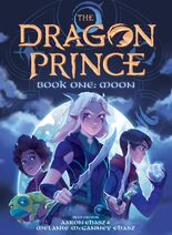 Rayla on the cover of "Book One: Moon (Novel)"
