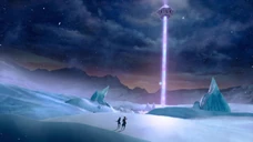 Callum, Rayla, Stella, and Sneezles reach the Starscraper