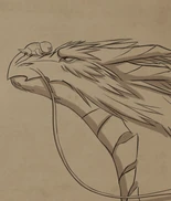 Pyrrah with Bait on her snout[26]