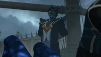 Finnegrin explains to Callum the spell he used on Rayla[2]