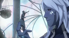 Aaravos holds a petrified Viren[23][24]