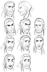 Harrow expression sheet.png (201 KB) Early expression sheet