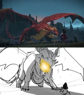 Fire and Fury - Pyrrah growls at Ezran[1]