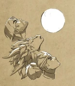 Soren, Zym, and Ezran howling at the moon[17]