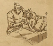 Allen tending to Lujanne after Claudia stabbed her[6]