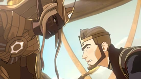 Khessa deems that Viren is rotten and needs to be purified by the Sunforge[3]