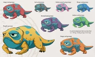 Mood concept art of Bait in The Art of The Dragon Prince[3]