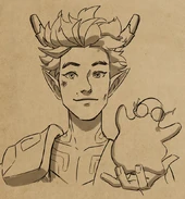 Terry in a "Flubber" reference