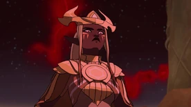 Khessa witnessing Aaravos possessing Pharos[3]