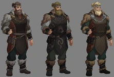 Florian's early color scheme designs[1]