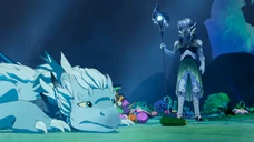 Azymondias refuses to eat his veggies