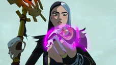 Claudia drains a Puffer-Bat for its essence