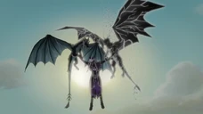 Zubeia and Spirit-Avizandum prepare to destroy Aaravos' mortal form[34]