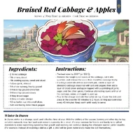 Durian "Braided Red Cabbage & Apples"[2]
