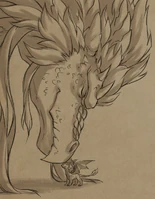 Azymondias nuzzling his mother Zubeia[18]