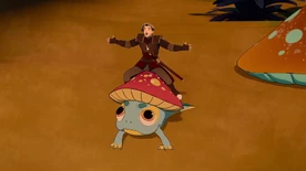 A shrunken Soren becomes Hat's hat[4]