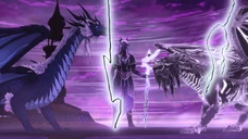 Aaravos watches Avizandum attacking Zubeia