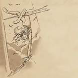 Rayla hanging from a tree[3]