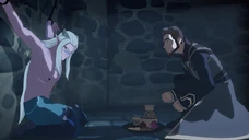 Runaan refuses to take food from Viren