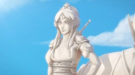 Memorial statue of Annika[2]