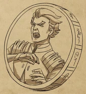 Kpp'Ar captured inside Viren's coin