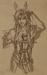 Aaravos controlling Callum like a puppet[11]