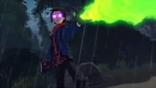 Callum casts dark magic