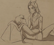 Rayla caring for Callum[18]