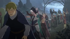 Humanity being exiled for dark magic