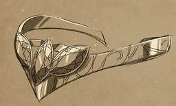 The Corona of the Heavens holding the three Quasar Diamonds[34]