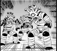 Mummies mixed with Madusas.