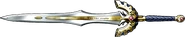 Erdrick's sword, known as the Sword of Kings, as it appears in Dragon Quest III