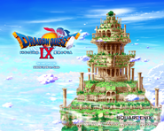 Dragon Quest IX Wallpaper, using Observatory as background.