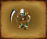 Skeleton scrapper in Of the Stars.