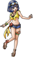 Seraphi's Summer Angel's suit in Dragon Quest Tact