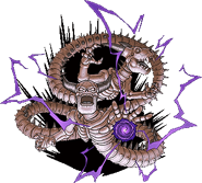 Mordragon and its tail, as seen in Dragon Quest Monsters: Super Light.