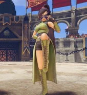 Masked Jade in battle.